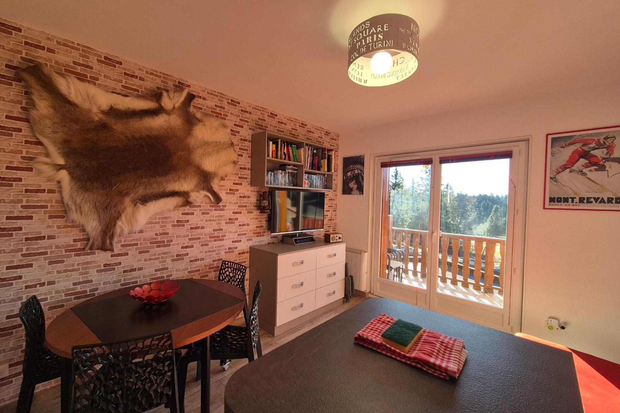 Cozy Apartment "Wapiti" At The Foot Of The Slopes Les Déserts Exteriör bild